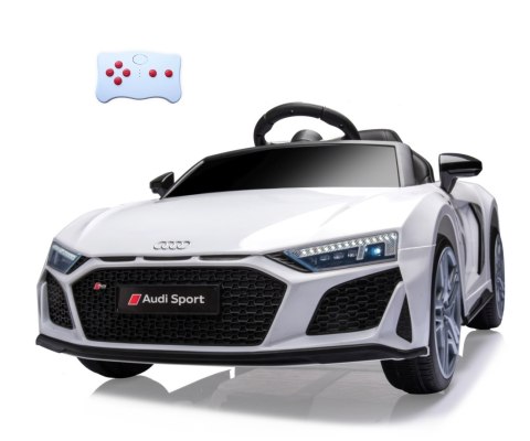 Milly Mally Pojazd na akumulator Audi R8 Spyder White Milly Mally Pojazd na akumulator Audi R8 Spyder White