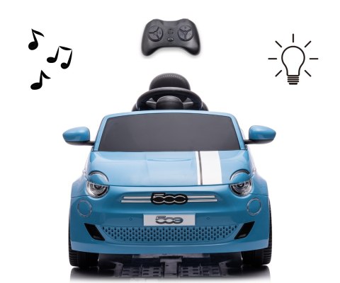 Milly Mally Pojazd na akumulator Fiat 500e Blue Milly Mally Pojazd na akumulator Fiat 500e Blue