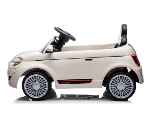 Milly Mally Pojazd na akumulator Fiat 500e White Milly Mally Pojazd na akumulator Fiat 500e White
