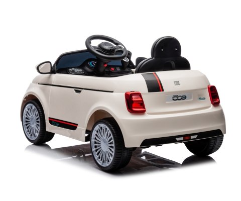 Milly Mally Pojazd na akumulator Fiat 500e White Milly Mally Pojazd na akumulator Fiat 500e White