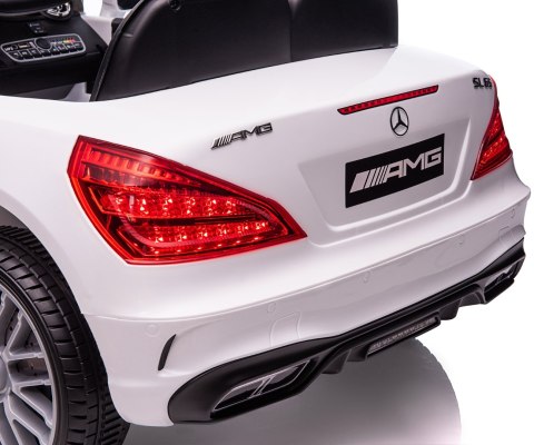 Milly Mally Pojazd na akumulator Mercedes-Benz SL65 AMG White Milly Mally Pojazd na akumulator Mercedes-Benz SL65 AMG White