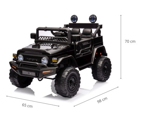Milly Mally Pojazd na akumulator Toyota FJ Cruiser Black Milly Mally Pojazd na akumulator Toyota FJ Cruiser Black