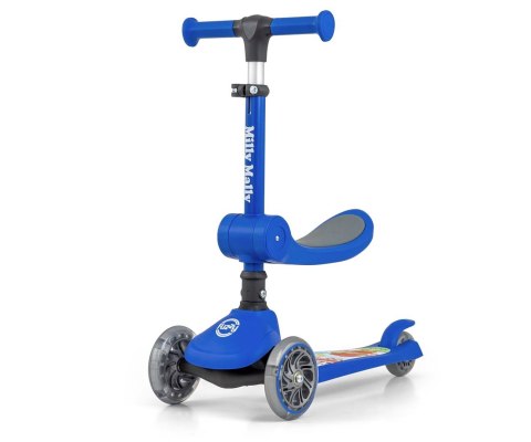 Milly Mally Scooter Fuzzy Blue Milly Mally Scooter Fuzzy Blue