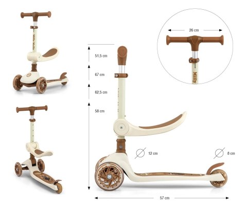 Milly Mally Scooter Fuzzy Classic Milly Mally Scooter Fuzzy Classic