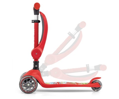 Milly Mally Scooter Fuzzy Red Milly Mally Scooter Fuzzy Red