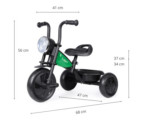 Qplay Rowerek Trójkołowy Triduro Green Qplay Rowerek Trójkołowy Triduro Green
