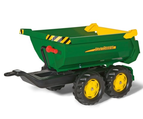 Rolly Toys 122165 Przyczepa Rolly Halfpipe półwywrotka John Deere 2-osie Rolly Toys 122165 Przyczepa Rolly Halfpipe półwywrotka John Deere 2-osie
