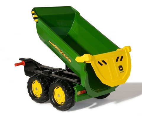 Rolly Toys 122165 Przyczepa Rolly Halfpipe półwywrotka John Deere 2-osie Rolly Toys 122165 Przyczepa Rolly Halfpipe półwywrotka John Deere 2-osie