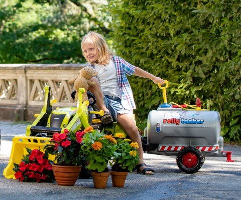 Rolly Toys 122776 Cysterna Rolly Tanker z pompą i sikawką Szara 1-oś Rolly Toys 122776 Cysterna Rolly Tanker z pompą i sikawką Szara 1-oś