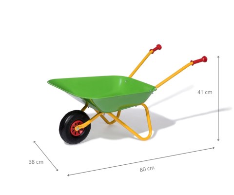 Rolly Toys 271900 Taczka Metalowa Zielona Rolly Toys 271900 Taczka Metalowa Zielona