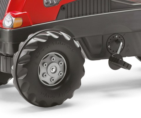 Rolly Toys 800261 Traktor Rolly Junior RT z przyczepą Czerwony Rolly Toys 800261 Traktor Rolly Junior RT z przyczepą Czerwony