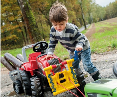 Rolly Toys 800261 Traktor Rolly Junior RT z przyczepą Czerwony Rolly Toys 800261 Traktor Rolly Junior RT z przyczepą Czerwony