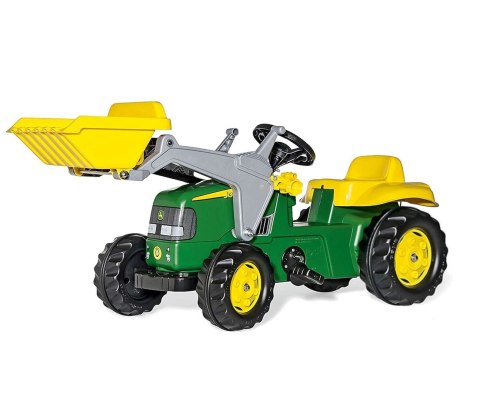 Rolly Toys 811496 Traktor Rolly Junior John Deere z łyżką i przyczepą Rolly Toys 811496 Traktor Rolly Junior John Deere z łyżką i przyczepą