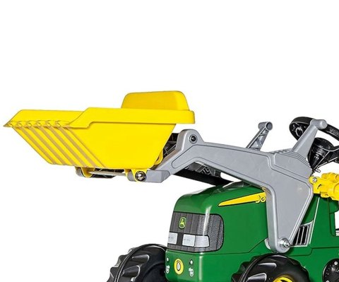 Rolly Toys 811496 Traktor Rolly Junior John Deere z łyżką i przyczepą Rolly Toys 811496 Traktor Rolly Junior John Deere z łyżką i przyczepą