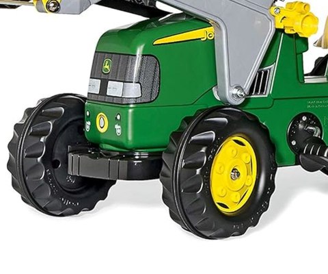 Rolly Toys 811496 Traktor Rolly Junior John Deere z łyżką i przyczepą Rolly Toys 811496 Traktor Rolly Junior John Deere z łyżką i przyczepą