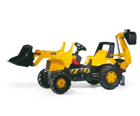 Rolly Toys 812004 Traktor Rolly Junior JCB z łyżką i przyczepą Rolly Toys 812004 Traktor Rolly Junior JCB z łyżką i przyczepą