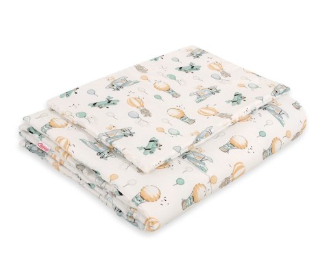 Komplet pościeli dla dzieci z wypełnieniem 120x90cm - sky adventure Komplet pościeli dla dzieci z wypełnieniem 120x90cm - sky adventure