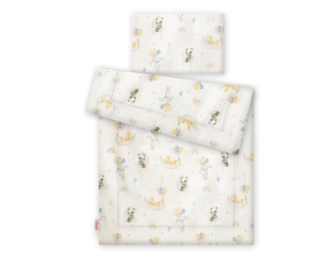 Komplet pościeli dla dzieci z wypełnieniem 135x100 cm - baloniki Komplet pościeli dla dzieci z wypełnieniem 135x100 cm - baloniki