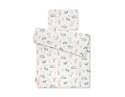 Komplet pościeli dla niemowląt z wypełnieniem 2-cz 75x100cm NEWBORN - sky adventure