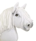 Hobby Horse Mały koń na kiju Premium - biały A4