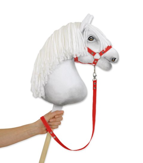 Uwiąz dla Hobby Horse z taśmy - czerwony Uwiąz dla Hobby Horse z taśmy - czerwony