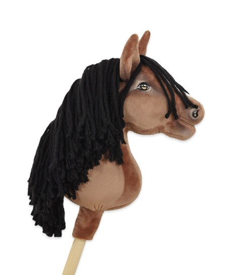 Hobby Horse Mały koń na kiju Premium - gniady A4 Hobby Horse Mały koń na kiju Premium - gniady A4