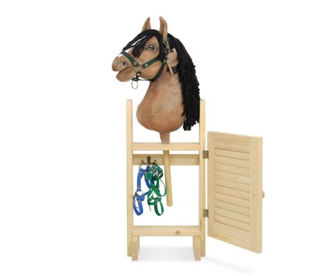 Duża pojedyncza stajnia Hobby Horse z drzwiczkami Duża pojedyncza stajnia Hobby Horse z drzwiczkami