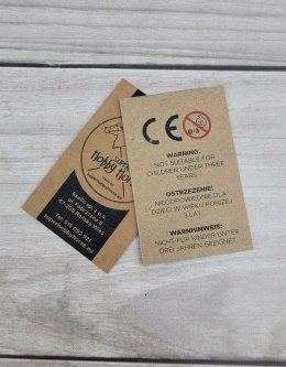 Zestaw dla Hobby Horse A4: derka + nauszniki -brązowy