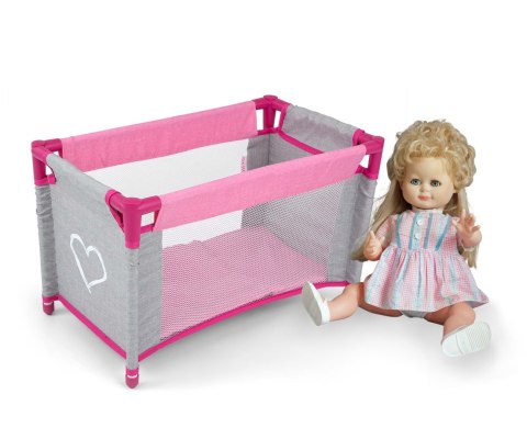 Milly Mally Łóżeczko dla lalek Lisa Prestige Pink Milly Mally Łóżeczko dla lalek Lisa Prestige Pink