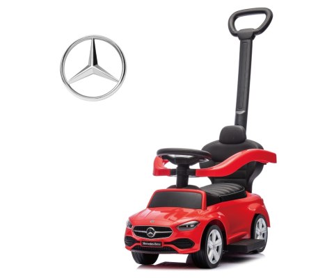 Milly Mally Pojazd z rączką MERCEDES C-Class Deluxe Red Milly Mally Pojazd z rączką MERCEDES C-Class Deluxe Red