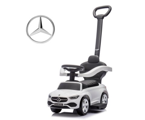 Milly Mally Pojazd z rączką MERCEDES C-Class Deluxe White Milly Mally Pojazd z rączką MERCEDES C-Class Deluxe White