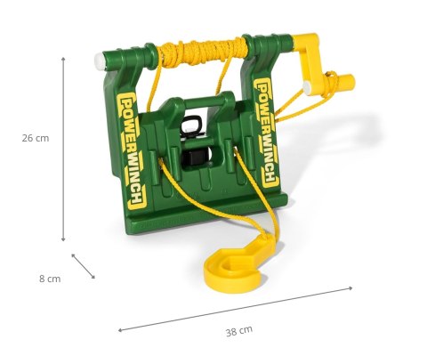 Rolly Toys 408986 Wyciągarka do Rolly Toys Zielona Rolly Toys 408986 Wyciągarka do Rolly Toys Zielona