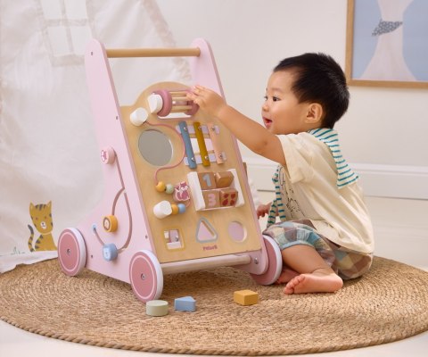 Viga 44259 PolarB Edukacyjny chodzik dla dzieci - pink Viga 44259 PolarB Edukacyjny chodzik dla dzieci - pink
