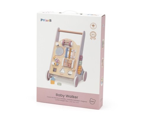 Viga 44259 PolarB Edukacyjny chodzik dla dzieci - pink Viga 44259 PolarB Edukacyjny chodzik dla dzieci - pink
