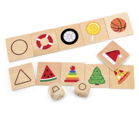 Viga 44506 Puzzle - zestaw do nauki kształtów Viga 44506 Puzzle - zestaw do nauki kształtów