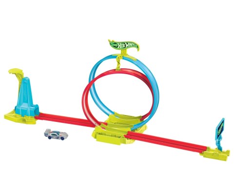Hot Wheels HPC05 Neon Speeders Zestaw torów - Neonowa świecąca pętla Hot Wheels HPC05 Neon Speeders Zestaw torów - Neonowa świecąca pętla