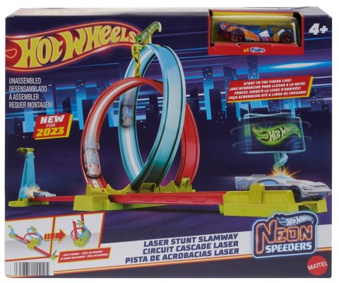 Hot Wheels HPC05 Neon Speeders Zestaw torów - Neonowa świecąca pętla Hot Wheels HPC05 Neon Speeders Zestaw torów - Neonowa świecąca pętla