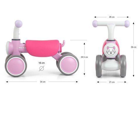 Milly Mally Pojazd York Pink Milly Mally Pojazd York Pink