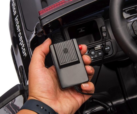 Milly Mally Pojazd na akumulator Ford Ranger Police Black Milly Mally Pojazd na akumulator Ford Ranger Police Black