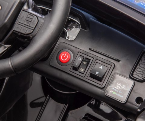 Milly Mally Pojazd na akumulator Ford Ranger Police Black Milly Mally Pojazd na akumulator Ford Ranger Police Black