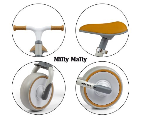 Milly Mally Rowerek Biegowy Skippy White Milly Mally Rowerek Biegowy Skippy White