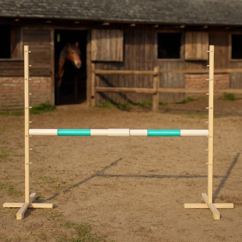Belka do przeszkody do skakania na Hobby Horse - miętowa - 160 cm Belka do przeszkody do skakania na Hobby Horse - miętowa - 160 cm