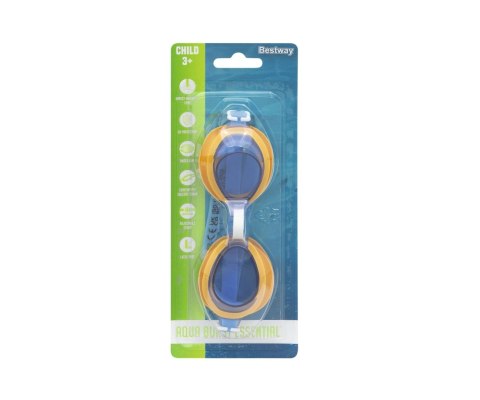 Bestway 21002 Aqua Burst Essential Okulary do pływania Niebieskie Bestway 21002 Aqua Burst Essential Okulary do pływania Niebieskie