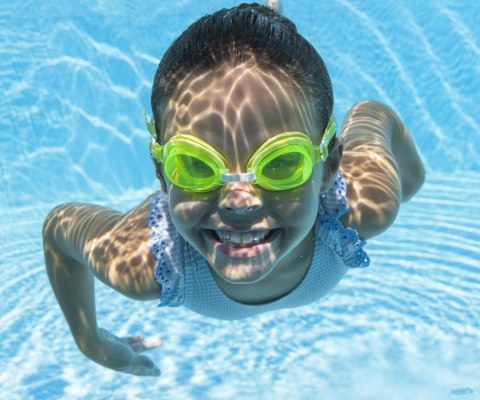 Bestway 21002 Aqua Burst Essential Okulary do pływania Zielone Bestway 21002 Aqua Burst Essential Okulary do pływania Zielone