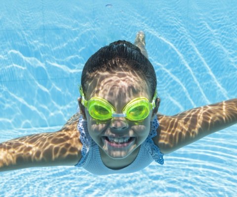 Bestway 21002 Aqua Burst Essential Okulary do pływania Zielone Bestway 21002 Aqua Burst Essential Okulary do pływania Zielone