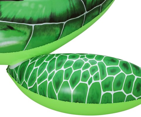Bestway 41524 Dmuchany Żółw materac z uchwytami 1.50m x 1.45m Bestway 41524 Dmuchany Żółw materac z uchwytami 1.50m x 1.45m