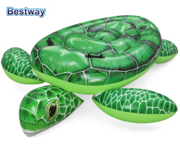 Bestway 41524 Dmuchany Żółw materac z uchwytami 1.50m x 1.45m
