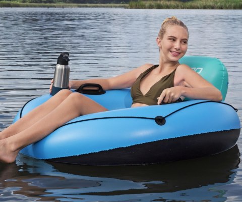 Bestway 43108 Koło do pływania z oparciem Hydro Force Whitecap Rider Niebieskie 1.19m Bestway 43108 Koło do pływania z oparciem Hydro Force Whitecap Rider Niebieskie 1.19m