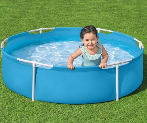 Bestway 56283 Basenik stelażowy Mój pierwszy basen 1.52m x 38cm Bestway 56283 Basenik stelażowy Mój pierwszy basen 1.52m x 38cm