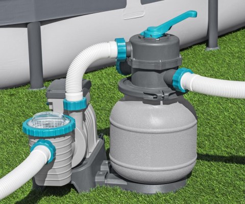 Bestway 58499 Pompa filtrująca piaskowa Flowclear 8327l Bestway 58499 Pompa filtrująca piaskowa Flowclear 8327l